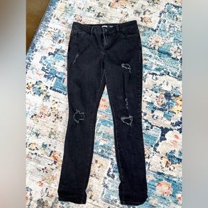Old navy skinny ripped jeans